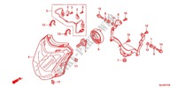 SCHEINWERFER für Honda NC 750 X ABS DCT LOWER, E Package 2014