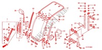 WINDSCHEIBE/SCHIEBEDACH für Honda 50 GYRO CANOPY 2012