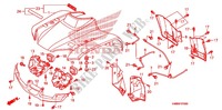 KOTFLUEGEL, VORNE für Honda TRX 250 FOURTRAX RECON Electric Shift 2008