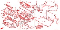 ABDECKUNG, VORNE/LUFTFILTER für Honda CBR 1000 RR ABS WHITE 2012