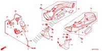 LUFTANSAUGKANAL/ELEKTROMAGNET VENTIL für Honda CBR 1000 RR ABS WHITE 2012