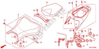 SATTEL für Honda CBR 1000 RR ABS WHITE 2012