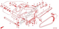 SCHWINGE/KETTENGEHAEUSE für Honda CBR 1000 RR ABS WHITE 2012
