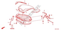 GEPAECKRAUM, ABDECKUNG für Honda NC 750 S Dual Clutch Transmission ABS 2016