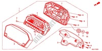 KOMBIINSTRUMENT für Honda NC 750 S Dual Clutch Transmission ABS 2016
