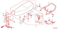 EINZELSITZ(2) für Honda EX5 DREAM 100, Kick start 2012