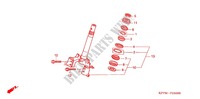 LENKSCHAFT/OBERE BRUECKE für Honda EX5 DREAM 100, Electric start 2012