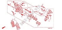 BREMSZANGE VORNE RECHTS (ST1300PA9/B/C/D/E/F/PAWC) für Honda ST 1300 ABS POLICE 2012