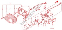 HECKLEUCHTE(2) für Honda SHADOW 600 VLX DELUXE 1993