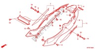 SEITENABDECKUNG (CBR150R3 7) für Honda CBR 150 R 2009