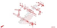 SCHALTTROMMEL/SCHALTGABEL für Honda MSX GROM 125 2014