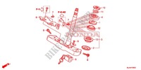 LENKSCHAFT/OBERE BRUECKE (VT750C/CA/CS) für Honda SHADOW VT 750 AERO C-ABS 2013