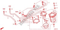 KRAFTSTOFFTANK/KRAFTSTOFFPUMPE für Honda SHADOW VT 750 AERO C-ABS 2014