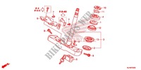 LENKSCHAFT/OBERE BRUECKE (VT750C/CA/CS/C2B) für Honda SHADOW VT 750 AERO C-ABS 2014