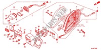 RÜCKLICHT (VT750C/CA/CS) für Honda SHADOW VT 750 AERO C-ABS 2014