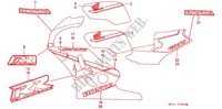 EMBLEM/STREIFEN (CBR400RRL) für Honda CBR 400 RR 1991