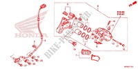 BREMSZANGE HINTEN (VT1300CRA/CXA) für Honda VT 1300 C FURY ABS RED 2017