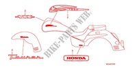 EMBLEM/MARKE  für Honda VTX 1300 TOURING 2009