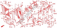 KUEHLER für Honda VTX 1800 R Black crankcase, Chromed forks cover, Radiato chrome side cover 2006