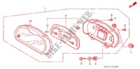 KOMBIINSTRUMENT (XL125V1/2/3/4/5/6) für Honda 125 VARADERO série limité 2004