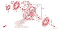 VORDERRAD für Honda CB 1000 R 2013