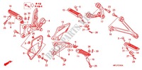 STUFE/KICKARM/ SCHALTPEDAL für Honda CBR 1000 RR FIREBLADE TRICOLORE 2011