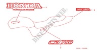 EMBLEM/STREIFEN (CB750F2T) für Honda CB 750 RED 1998