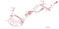 RÜCKLICHT (2) für Honda CBF 125 M STUNNER Front brake drum 2009
