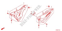 SEITENABDECKUNG (2) für Honda CBF 125 M STUNNER Front brake disk 2011