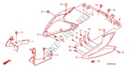 V. SEITENVERKLEIDUNG (CBF1259/M9/MA/MB/MC) für Honda CBF 125 M STUNNER Front brake disk 2010
