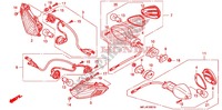 BLINKER (2) für Honda CBR 1000 RR ABS RED 2009