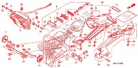 RÜCKLICHT (1) für Honda CBR 1000 RR ABS RED 2009