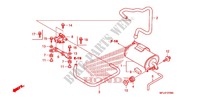 AKTIVKOHLEBEHAELTER für Honda CBR 1000 RR HURRICANE ABS RED 2011