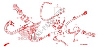HEBELGRIFF/SCHALTER/KABEL(1) für Honda CBR 1000 RR HURRICANE ABS RED 2011
