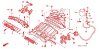 LUFTANSAUGKANAL/ELEKTROMAGNET VENTIL (CBR1000RR4/5) für Honda CBR 1000 RR 2004