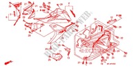 UNTERER WINDLAUF (G.) (CBR600RR'09 '11/RA) für Honda CBR 600 RR ABS 2011