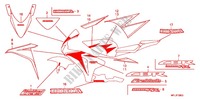 EMBLEM/STREIFEN (4) für Honda CBR 1000 RR ABS 2010