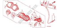 KOMBIINSTRUMENT (KS/ES/ESD/EX) für Honda CG 150 TITAN front brake disk, casted wheels 2010