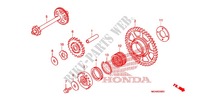 ANLASSERKUPPLUNG  für Honda CBF 600 FAIRING ABS 2012