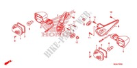BLINKER, VORNE für Honda CBF 600 FAIRING ABS 2012