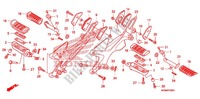 STUFE/KICKARM/ SCHALTPEDAL für Honda CBF 600 FAIRING ABS 2012
