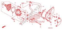WASSERPUMPE für Honda CBF 600 FAIRING ABS 2012