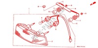 HECKLEUCHTE(2) für Honda CBR 600 F 1987