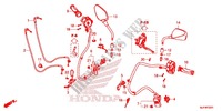 HEBELGRIFF/SCHALTER/KABEL (CRF1000D) für Honda AFRICA TWIN 1000 DCT RED 2016