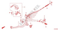 PEDAL/KICKSTARTER ARM für Honda CRF 110 2014