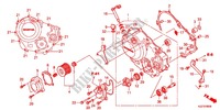 KURBELGEHAEUSEABDECKUNG für Honda CRF 250 L SPECIAL EDITION 2013