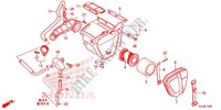 ABDECKUNG, VORNE/LUFTFILTER für Honda CRF 80 2012