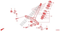 LENKSCHAFT/OBERE BRUECKE für Honda CRF 80 2012