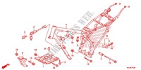 RAHMENKOERPER für Honda CRF 80 2012