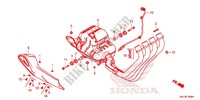 ABGAS SCHALLDAEMPFER(2) für Honda CBR 650 F ABS RED 2017
